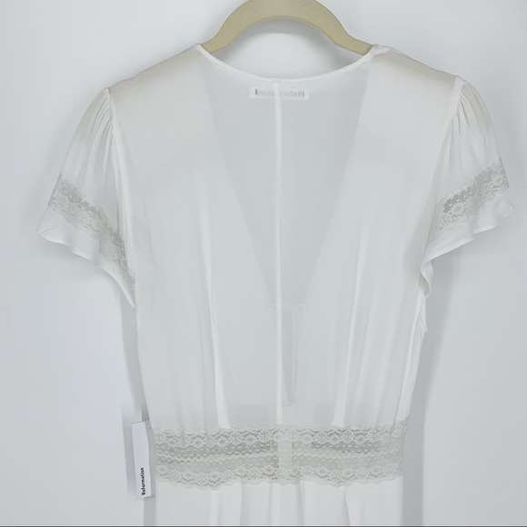 Reformation White Midi Dress - Picture 4 of 8